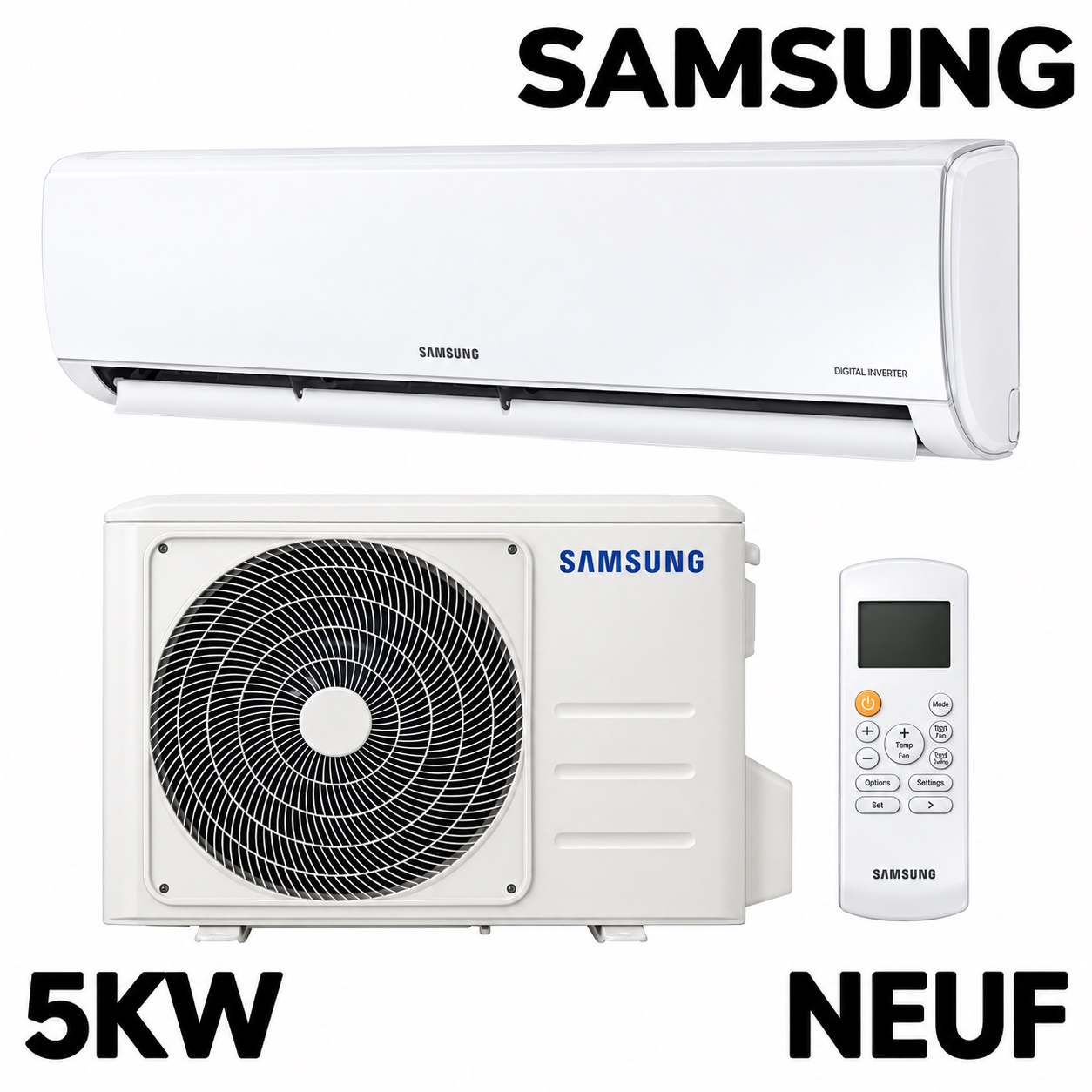 Climatiseur mono-split Samsung 5000W neuf